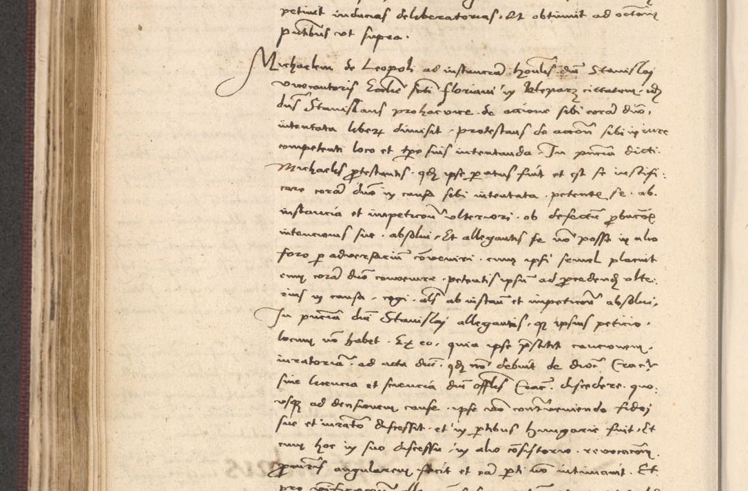 Zdjęcie nr 344 dla obiektu archiwalnego: Acta actorum, obligacionum sententiarumque tam interlocutoriarum quam diffinitivarum coram reverendo domino Thoma Roschnowsky canonico et officiali Cracoviensi generali ad annum Domini 1534, indicione septima, pontificatus sanctissimi in Christo patris domini et domini Clementis pape septimi, anno ipsius undecimo vel alias, ut dicitur vacante sede apostolica feliciter continuantur