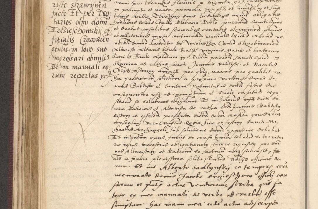 Zdjęcie nr 342 dla obiektu archiwalnego: Acta actorum, obligacionum sententiarumque tam interlocutoriarum quam diffinitivarum coram reverendo domino Thoma Roschnowsky canonico et officiali Cracoviensi generali ad annum Domini 1534, indicione septima, pontificatus sanctissimi in Christo patris domini et domini Clementis pape septimi, anno ipsius undecimo vel alias, ut dicitur vacante sede apostolica feliciter continuantur