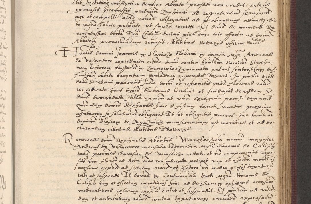 Zdjęcie nr 339 dla obiektu archiwalnego: Acta actorum, obligacionum sententiarumque tam interlocutoriarum quam diffinitivarum coram reverendo domino Thoma Roschnowsky canonico et officiali Cracoviensi generali ad annum Domini 1534, indicione septima, pontificatus sanctissimi in Christo patris domini et domini Clementis pape septimi, anno ipsius undecimo vel alias, ut dicitur vacante sede apostolica feliciter continuantur