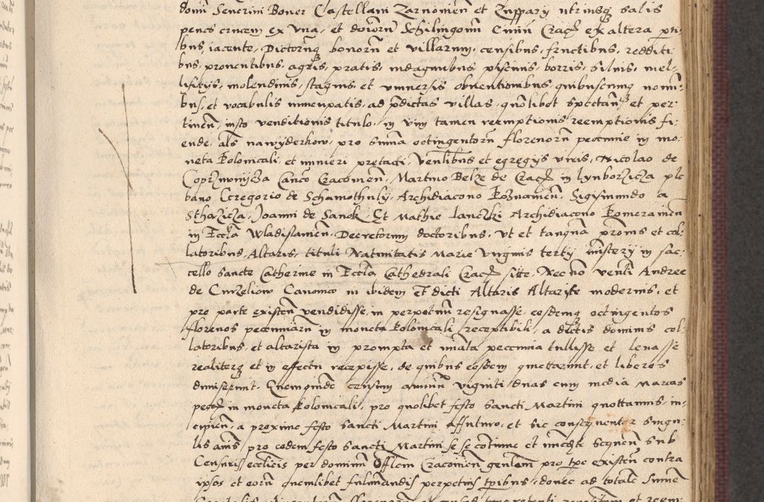 Zdjęcie nr 335 dla obiektu archiwalnego: Acta actorum, obligacionum sententiarumque tam interlocutoriarum quam diffinitivarum coram reverendo domino Thoma Roschnowsky canonico et officiali Cracoviensi generali ad annum Domini 1534, indicione septima, pontificatus sanctissimi in Christo patris domini et domini Clementis pape septimi, anno ipsius undecimo vel alias, ut dicitur vacante sede apostolica feliciter continuantur