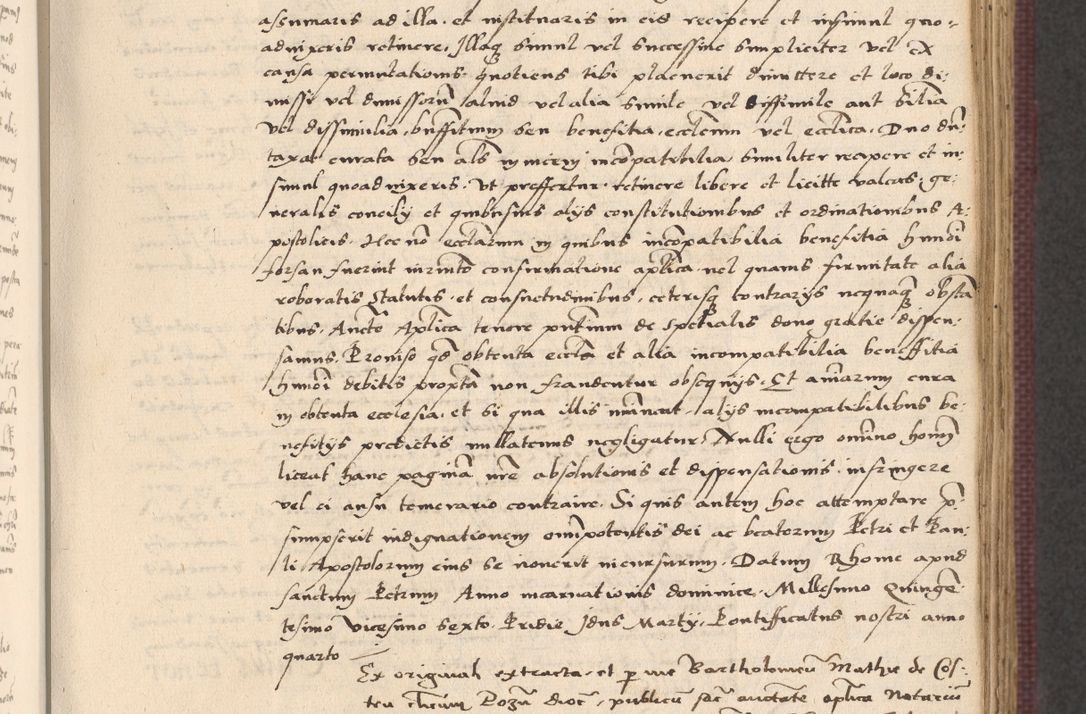 Zdjęcie nr 333 dla obiektu archiwalnego: Acta actorum, obligacionum sententiarumque tam interlocutoriarum quam diffinitivarum coram reverendo domino Thoma Roschnowsky canonico et officiali Cracoviensi generali ad annum Domini 1534, indicione septima, pontificatus sanctissimi in Christo patris domini et domini Clementis pape septimi, anno ipsius undecimo vel alias, ut dicitur vacante sede apostolica feliciter continuantur