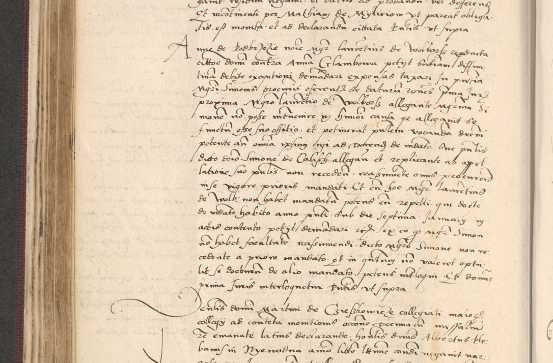 Zdjęcie nr 328 dla obiektu archiwalnego: Acta actorum, obligacionum sententiarumque tam interlocutoriarum quam diffinitivarum coram reverendo domino Thoma Roschnowsky canonico et officiali Cracoviensi generali ad annum Domini 1534, indicione septima, pontificatus sanctissimi in Christo patris domini et domini Clementis pape septimi, anno ipsius undecimo vel alias, ut dicitur vacante sede apostolica feliciter continuantur