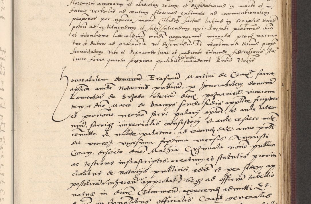 Zdjęcie nr 325 dla obiektu archiwalnego: Acta actorum, obligacionum sententiarumque tam interlocutoriarum quam diffinitivarum coram reverendo domino Thoma Roschnowsky canonico et officiali Cracoviensi generali ad annum Domini 1534, indicione septima, pontificatus sanctissimi in Christo patris domini et domini Clementis pape septimi, anno ipsius undecimo vel alias, ut dicitur vacante sede apostolica feliciter continuantur