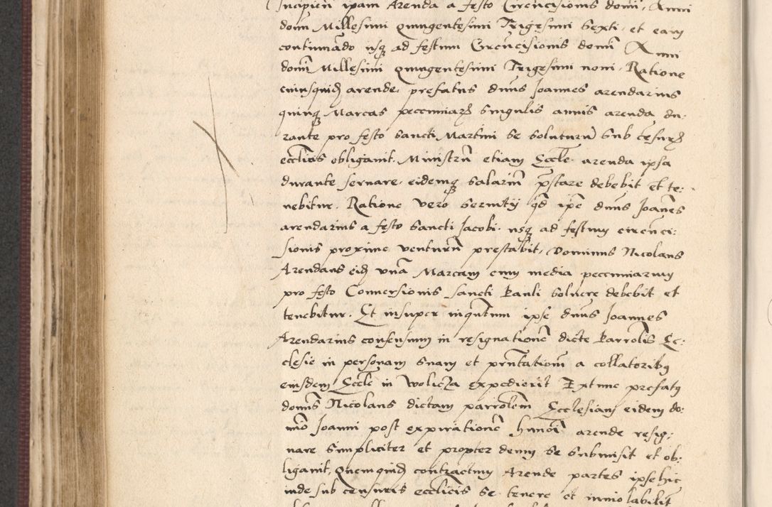 Zdjęcie nr 314 dla obiektu archiwalnego: Acta actorum, obligacionum sententiarumque tam interlocutoriarum quam diffinitivarum coram reverendo domino Thoma Roschnowsky canonico et officiali Cracoviensi generali ad annum Domini 1534, indicione septima, pontificatus sanctissimi in Christo patris domini et domini Clementis pape septimi, anno ipsius undecimo vel alias, ut dicitur vacante sede apostolica feliciter continuantur