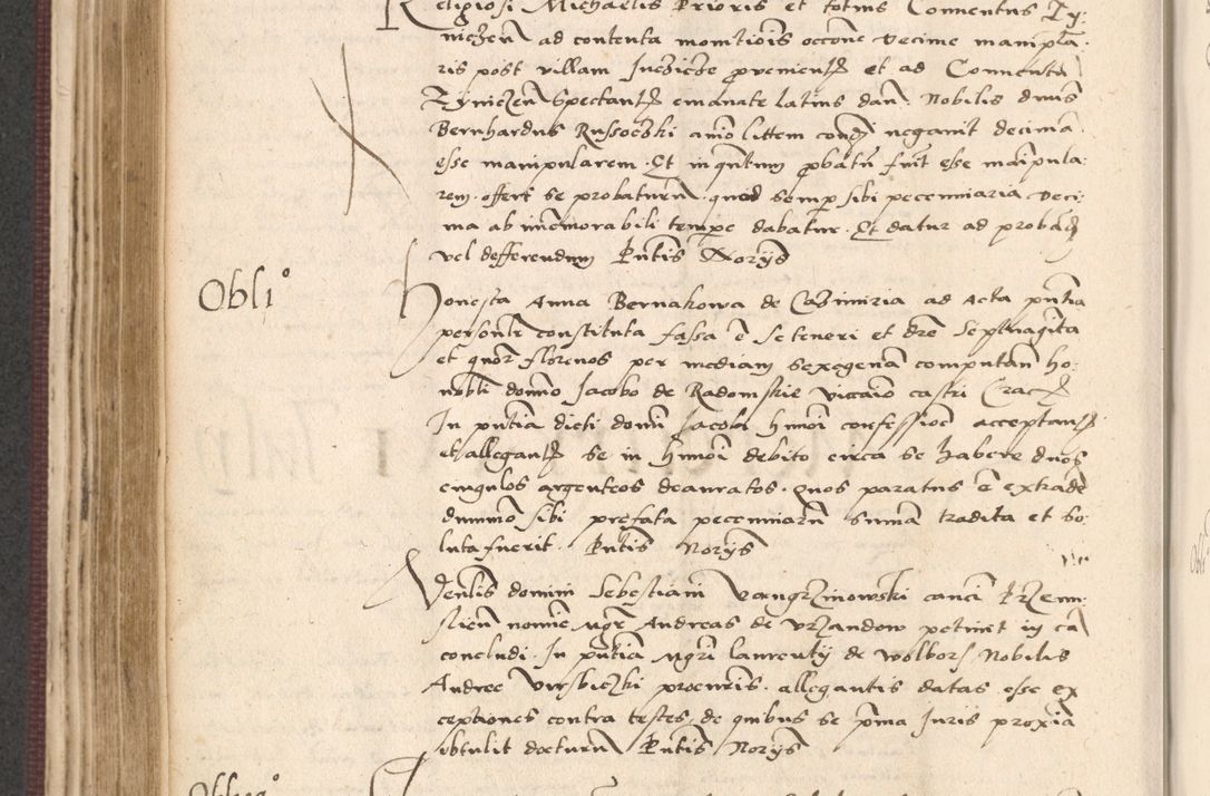 Zdjęcie nr 316 dla obiektu archiwalnego: Acta actorum, obligacionum sententiarumque tam interlocutoriarum quam diffinitivarum coram reverendo domino Thoma Roschnowsky canonico et officiali Cracoviensi generali ad annum Domini 1534, indicione septima, pontificatus sanctissimi in Christo patris domini et domini Clementis pape septimi, anno ipsius undecimo vel alias, ut dicitur vacante sede apostolica feliciter continuantur