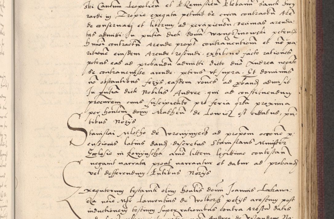 Zdjęcie nr 309 dla obiektu archiwalnego: Acta actorum, obligacionum sententiarumque tam interlocutoriarum quam diffinitivarum coram reverendo domino Thoma Roschnowsky canonico et officiali Cracoviensi generali ad annum Domini 1534, indicione septima, pontificatus sanctissimi in Christo patris domini et domini Clementis pape septimi, anno ipsius undecimo vel alias, ut dicitur vacante sede apostolica feliciter continuantur