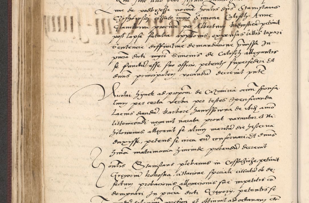 Zdjęcie nr 292 dla obiektu archiwalnego: Acta actorum, obligacionum sententiarumque tam interlocutoriarum quam diffinitivarum coram reverendo domino Thoma Roschnowsky canonico et officiali Cracoviensi generali ad annum Domini 1534, indicione septima, pontificatus sanctissimi in Christo patris domini et domini Clementis pape septimi, anno ipsius undecimo vel alias, ut dicitur vacante sede apostolica feliciter continuantur