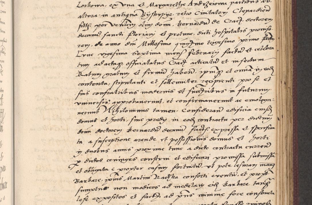 Zdjęcie nr 287 dla obiektu archiwalnego: Acta actorum, obligacionum sententiarumque tam interlocutoriarum quam diffinitivarum coram reverendo domino Thoma Roschnowsky canonico et officiali Cracoviensi generali ad annum Domini 1534, indicione septima, pontificatus sanctissimi in Christo patris domini et domini Clementis pape septimi, anno ipsius undecimo vel alias, ut dicitur vacante sede apostolica feliciter continuantur