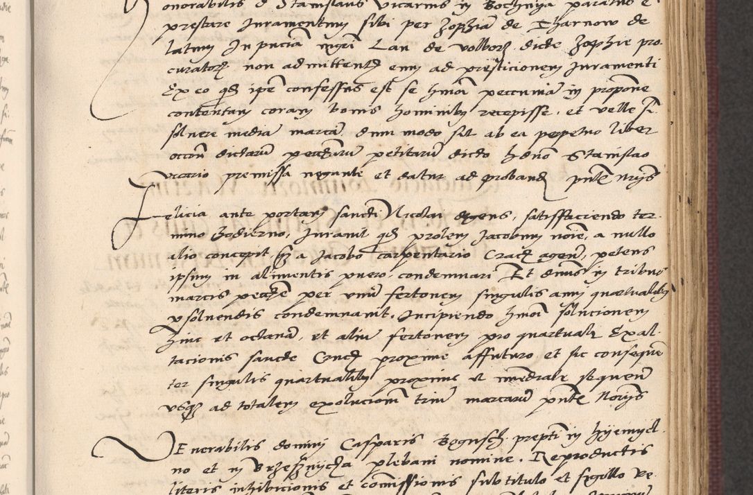 Zdjęcie nr 283 dla obiektu archiwalnego: Acta actorum, obligacionum sententiarumque tam interlocutoriarum quam diffinitivarum coram reverendo domino Thoma Roschnowsky canonico et officiali Cracoviensi generali ad annum Domini 1534, indicione septima, pontificatus sanctissimi in Christo patris domini et domini Clementis pape septimi, anno ipsius undecimo vel alias, ut dicitur vacante sede apostolica feliciter continuantur