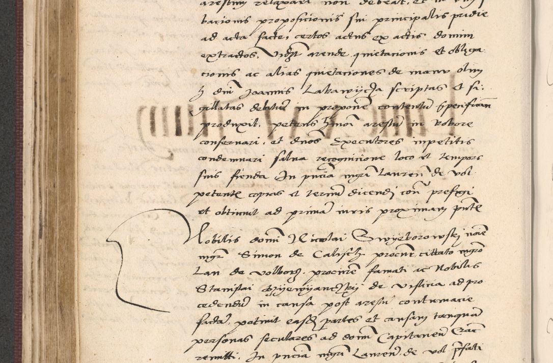Zdjęcie nr 282 dla obiektu archiwalnego: Acta actorum, obligacionum sententiarumque tam interlocutoriarum quam diffinitivarum coram reverendo domino Thoma Roschnowsky canonico et officiali Cracoviensi generali ad annum Domini 1534, indicione septima, pontificatus sanctissimi in Christo patris domini et domini Clementis pape septimi, anno ipsius undecimo vel alias, ut dicitur vacante sede apostolica feliciter continuantur