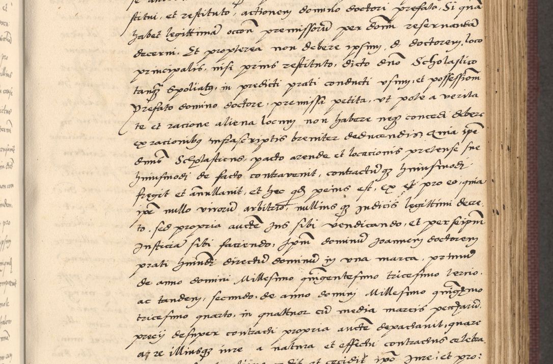 Zdjęcie nr 257 dla obiektu archiwalnego: Acta actorum, obligacionum sententiarumque tam interlocutoriarum quam diffinitivarum coram reverendo domino Thoma Roschnowsky canonico et officiali Cracoviensi generali ad annum Domini 1534, indicione septima, pontificatus sanctissimi in Christo patris domini et domini Clementis pape septimi, anno ipsius undecimo vel alias, ut dicitur vacante sede apostolica feliciter continuantur