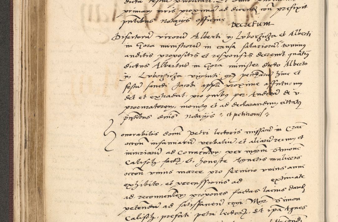 Zdjęcie nr 242 dla obiektu archiwalnego: Acta actorum, obligacionum sententiarumque tam interlocutoriarum quam diffinitivarum coram reverendo domino Thoma Roschnowsky canonico et officiali Cracoviensi generali ad annum Domini 1534, indicione septima, pontificatus sanctissimi in Christo patris domini et domini Clementis pape septimi, anno ipsius undecimo vel alias, ut dicitur vacante sede apostolica feliciter continuantur