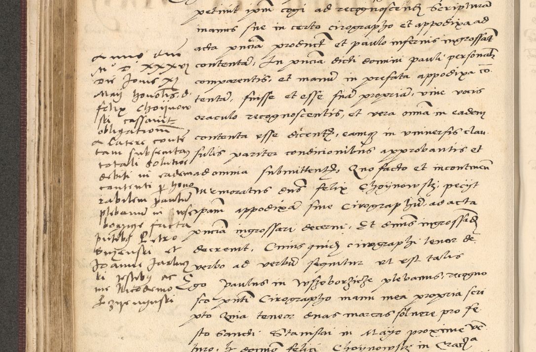Zdjęcie nr 238 dla obiektu archiwalnego: Acta actorum, obligacionum sententiarumque tam interlocutoriarum quam diffinitivarum coram reverendo domino Thoma Roschnowsky canonico et officiali Cracoviensi generali ad annum Domini 1534, indicione septima, pontificatus sanctissimi in Christo patris domini et domini Clementis pape septimi, anno ipsius undecimo vel alias, ut dicitur vacante sede apostolica feliciter continuantur