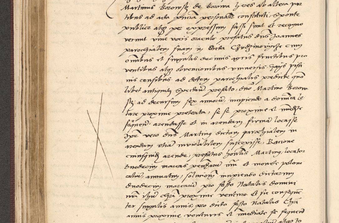 Zdjęcie nr 228 dla obiektu archiwalnego: Acta actorum, obligacionum sententiarumque tam interlocutoriarum quam diffinitivarum coram reverendo domino Thoma Roschnowsky canonico et officiali Cracoviensi generali ad annum Domini 1534, indicione septima, pontificatus sanctissimi in Christo patris domini et domini Clementis pape septimi, anno ipsius undecimo vel alias, ut dicitur vacante sede apostolica feliciter continuantur