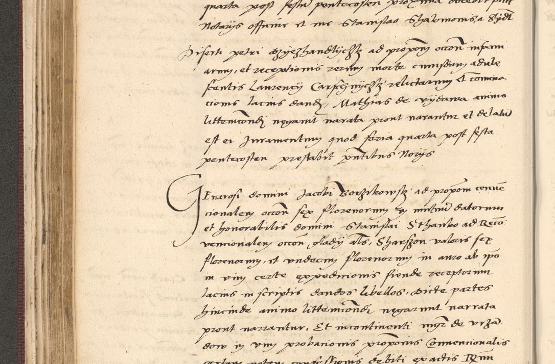 Zdjęcie nr 226 dla obiektu archiwalnego: Acta actorum, obligacionum sententiarumque tam interlocutoriarum quam diffinitivarum coram reverendo domino Thoma Roschnowsky canonico et officiali Cracoviensi generali ad annum Domini 1534, indicione septima, pontificatus sanctissimi in Christo patris domini et domini Clementis pape septimi, anno ipsius undecimo vel alias, ut dicitur vacante sede apostolica feliciter continuantur