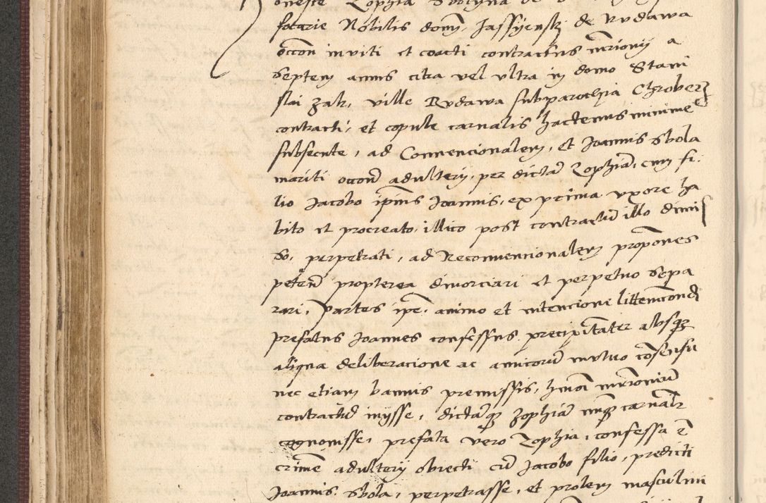Zdjęcie nr 212 dla obiektu archiwalnego: Acta actorum, obligacionum sententiarumque tam interlocutoriarum quam diffinitivarum coram reverendo domino Thoma Roschnowsky canonico et officiali Cracoviensi generali ad annum Domini 1534, indicione septima, pontificatus sanctissimi in Christo patris domini et domini Clementis pape septimi, anno ipsius undecimo vel alias, ut dicitur vacante sede apostolica feliciter continuantur