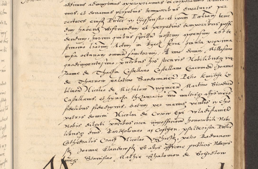 Zdjęcie nr 197 dla obiektu archiwalnego: Acta actorum, obligacionum sententiarumque tam interlocutoriarum quam diffinitivarum coram reverendo domino Thoma Roschnowsky canonico et officiali Cracoviensi generali ad annum Domini 1534, indicione septima, pontificatus sanctissimi in Christo patris domini et domini Clementis pape septimi, anno ipsius undecimo vel alias, ut dicitur vacante sede apostolica feliciter continuantur
