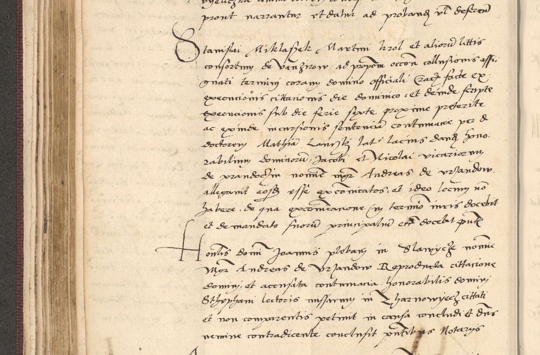Zdjęcie nr 198 dla obiektu archiwalnego: Acta actorum, obligacionum sententiarumque tam interlocutoriarum quam diffinitivarum coram reverendo domino Thoma Roschnowsky canonico et officiali Cracoviensi generali ad annum Domini 1534, indicione septima, pontificatus sanctissimi in Christo patris domini et domini Clementis pape septimi, anno ipsius undecimo vel alias, ut dicitur vacante sede apostolica feliciter continuantur