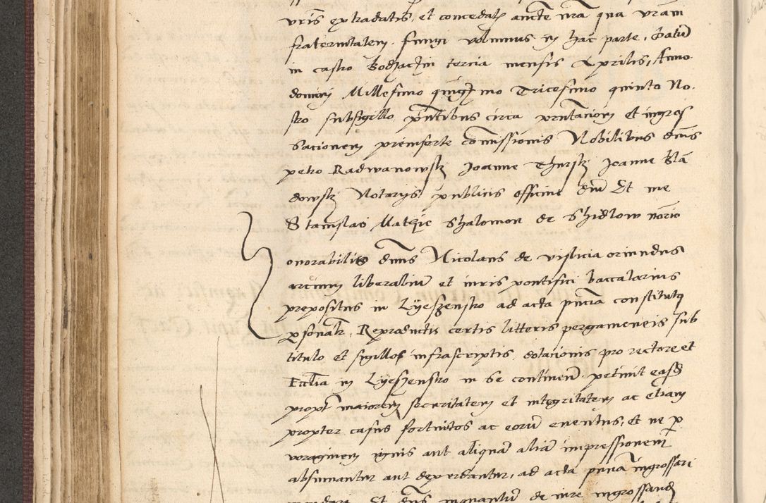 Zdjęcie nr 196 dla obiektu archiwalnego: Acta actorum, obligacionum sententiarumque tam interlocutoriarum quam diffinitivarum coram reverendo domino Thoma Roschnowsky canonico et officiali Cracoviensi generali ad annum Domini 1534, indicione septima, pontificatus sanctissimi in Christo patris domini et domini Clementis pape septimi, anno ipsius undecimo vel alias, ut dicitur vacante sede apostolica feliciter continuantur