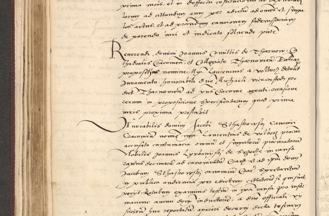 Zdjęcie nr 190 dla obiektu archiwalnego: Acta actorum, obligacionum sententiarumque tam interlocutoriarum quam diffinitivarum coram reverendo domino Thoma Roschnowsky canonico et officiali Cracoviensi generali ad annum Domini 1534, indicione septima, pontificatus sanctissimi in Christo patris domini et domini Clementis pape septimi, anno ipsius undecimo vel alias, ut dicitur vacante sede apostolica feliciter continuantur