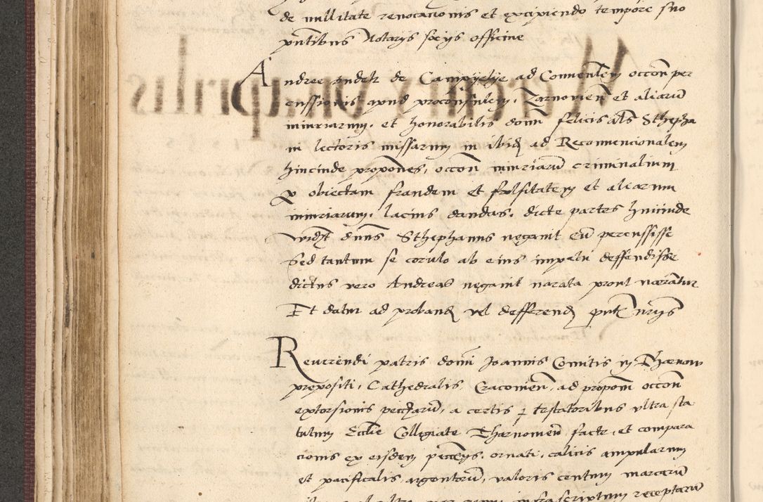 Zdjęcie nr 186 dla obiektu archiwalnego: Acta actorum, obligacionum sententiarumque tam interlocutoriarum quam diffinitivarum coram reverendo domino Thoma Roschnowsky canonico et officiali Cracoviensi generali ad annum Domini 1534, indicione septima, pontificatus sanctissimi in Christo patris domini et domini Clementis pape septimi, anno ipsius undecimo vel alias, ut dicitur vacante sede apostolica feliciter continuantur
