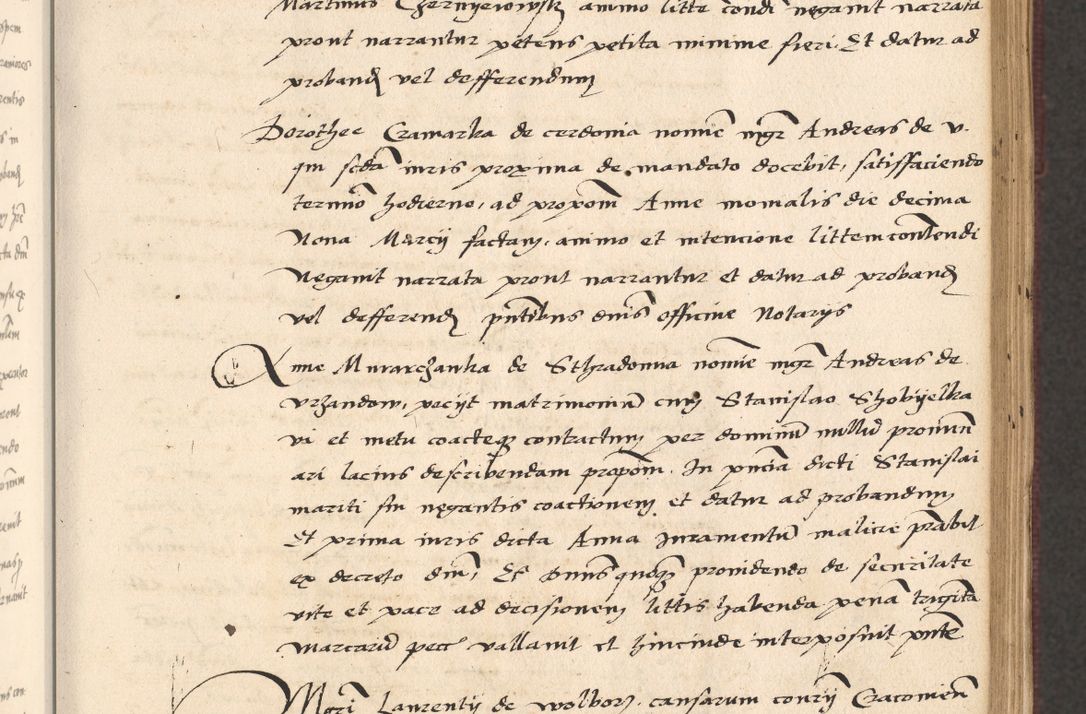 Zdjęcie nr 181 dla obiektu archiwalnego: Acta actorum, obligacionum sententiarumque tam interlocutoriarum quam diffinitivarum coram reverendo domino Thoma Roschnowsky canonico et officiali Cracoviensi generali ad annum Domini 1534, indicione septima, pontificatus sanctissimi in Christo patris domini et domini Clementis pape septimi, anno ipsius undecimo vel alias, ut dicitur vacante sede apostolica feliciter continuantur