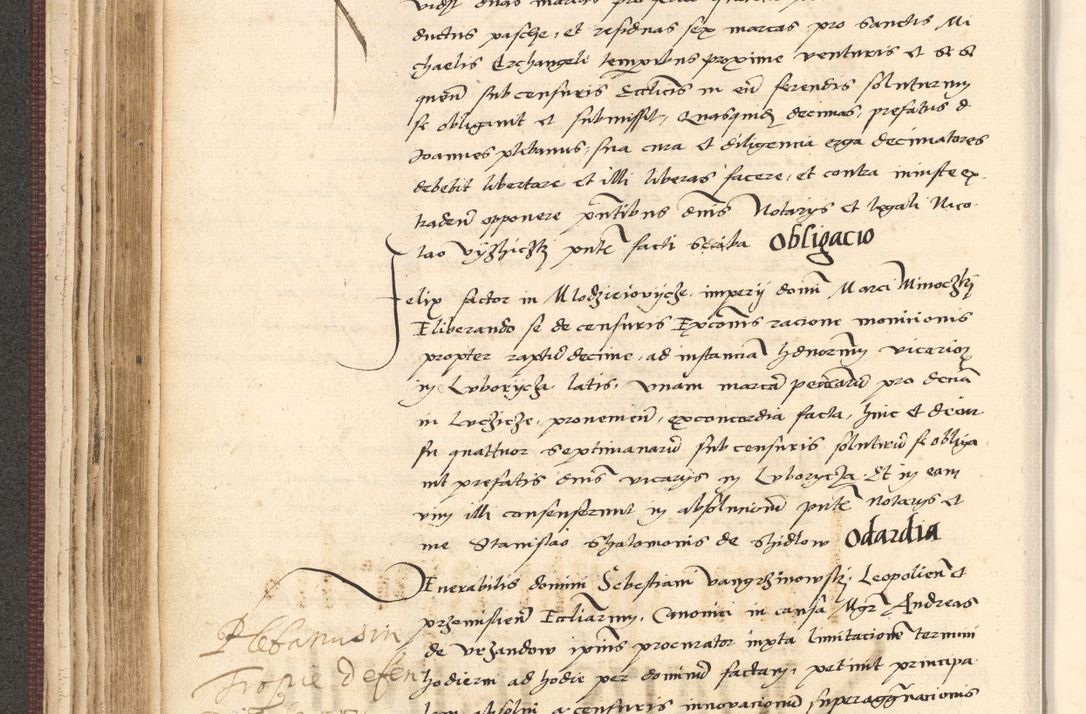 Zdjęcie nr 178 dla obiektu archiwalnego: Acta actorum, obligacionum sententiarumque tam interlocutoriarum quam diffinitivarum coram reverendo domino Thoma Roschnowsky canonico et officiali Cracoviensi generali ad annum Domini 1534, indicione septima, pontificatus sanctissimi in Christo patris domini et domini Clementis pape septimi, anno ipsius undecimo vel alias, ut dicitur vacante sede apostolica feliciter continuantur