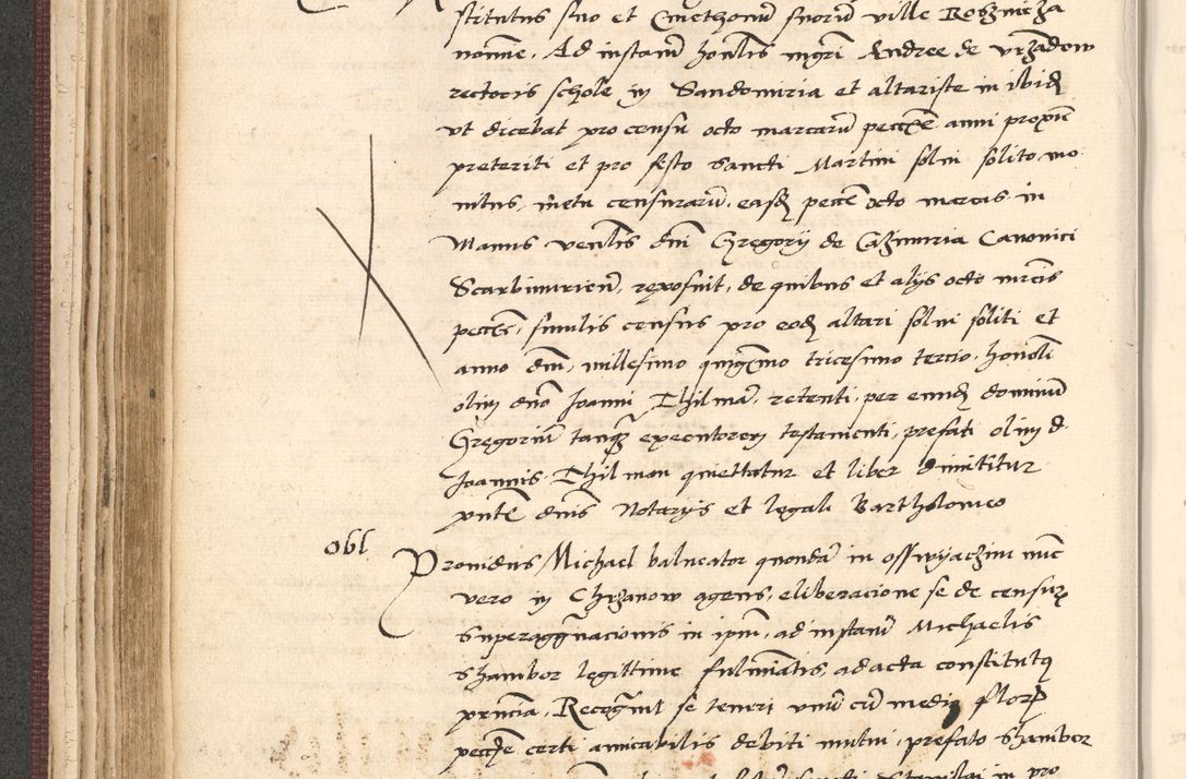 Zdjęcie nr 176 dla obiektu archiwalnego: Acta actorum, obligacionum sententiarumque tam interlocutoriarum quam diffinitivarum coram reverendo domino Thoma Roschnowsky canonico et officiali Cracoviensi generali ad annum Domini 1534, indicione septima, pontificatus sanctissimi in Christo patris domini et domini Clementis pape septimi, anno ipsius undecimo vel alias, ut dicitur vacante sede apostolica feliciter continuantur