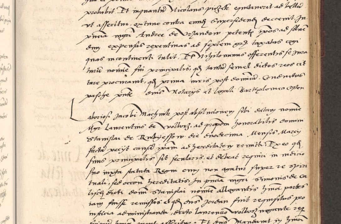 Zdjęcie nr 171 dla obiektu archiwalnego: Acta actorum, obligacionum sententiarumque tam interlocutoriarum quam diffinitivarum coram reverendo domino Thoma Roschnowsky canonico et officiali Cracoviensi generali ad annum Domini 1534, indicione septima, pontificatus sanctissimi in Christo patris domini et domini Clementis pape septimi, anno ipsius undecimo vel alias, ut dicitur vacante sede apostolica feliciter continuantur