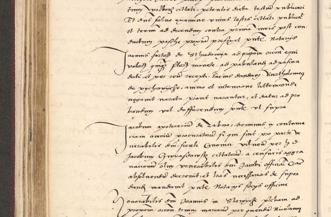 Zdjęcie nr 162 dla obiektu archiwalnego: Acta actorum, obligacionum sententiarumque tam interlocutoriarum quam diffinitivarum coram reverendo domino Thoma Roschnowsky canonico et officiali Cracoviensi generali ad annum Domini 1534, indicione septima, pontificatus sanctissimi in Christo patris domini et domini Clementis pape septimi, anno ipsius undecimo vel alias, ut dicitur vacante sede apostolica feliciter continuantur