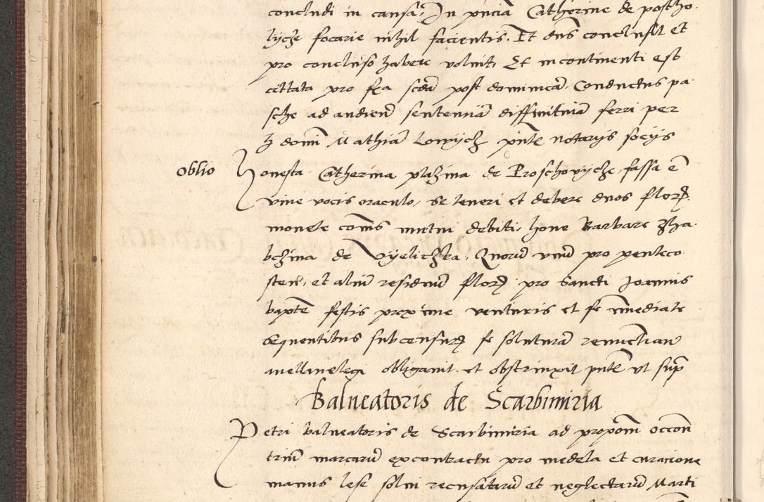 Zdjęcie nr 154 dla obiektu archiwalnego: Acta actorum, obligacionum sententiarumque tam interlocutoriarum quam diffinitivarum coram reverendo domino Thoma Roschnowsky canonico et officiali Cracoviensi generali ad annum Domini 1534, indicione septima, pontificatus sanctissimi in Christo patris domini et domini Clementis pape septimi, anno ipsius undecimo vel alias, ut dicitur vacante sede apostolica feliciter continuantur