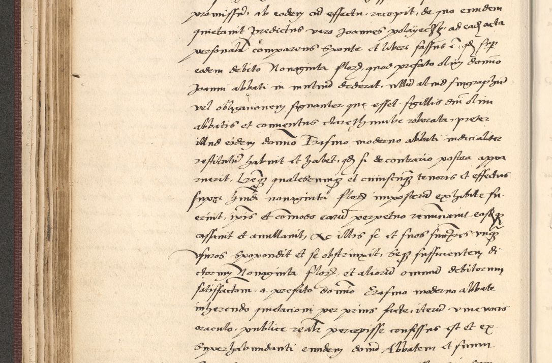 Zdjęcie nr 142 dla obiektu archiwalnego: Acta actorum, obligacionum sententiarumque tam interlocutoriarum quam diffinitivarum coram reverendo domino Thoma Roschnowsky canonico et officiali Cracoviensi generali ad annum Domini 1534, indicione septima, pontificatus sanctissimi in Christo patris domini et domini Clementis pape septimi, anno ipsius undecimo vel alias, ut dicitur vacante sede apostolica feliciter continuantur