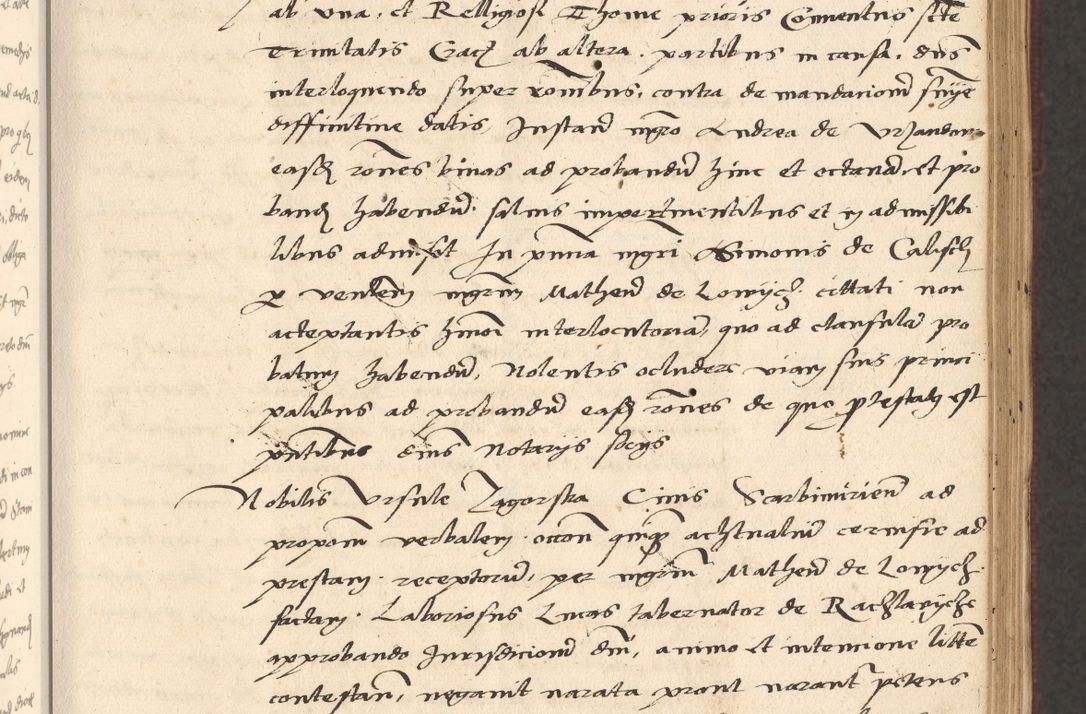 Zdjęcie nr 139 dla obiektu archiwalnego: Acta actorum, obligacionum sententiarumque tam interlocutoriarum quam diffinitivarum coram reverendo domino Thoma Roschnowsky canonico et officiali Cracoviensi generali ad annum Domini 1534, indicione septima, pontificatus sanctissimi in Christo patris domini et domini Clementis pape septimi, anno ipsius undecimo vel alias, ut dicitur vacante sede apostolica feliciter continuantur