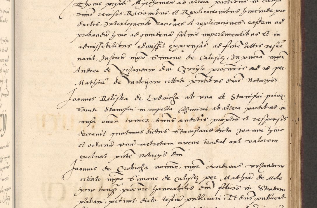 Zdjęcie nr 135 dla obiektu archiwalnego: Acta actorum, obligacionum sententiarumque tam interlocutoriarum quam diffinitivarum coram reverendo domino Thoma Roschnowsky canonico et officiali Cracoviensi generali ad annum Domini 1534, indicione septima, pontificatus sanctissimi in Christo patris domini et domini Clementis pape septimi, anno ipsius undecimo vel alias, ut dicitur vacante sede apostolica feliciter continuantur