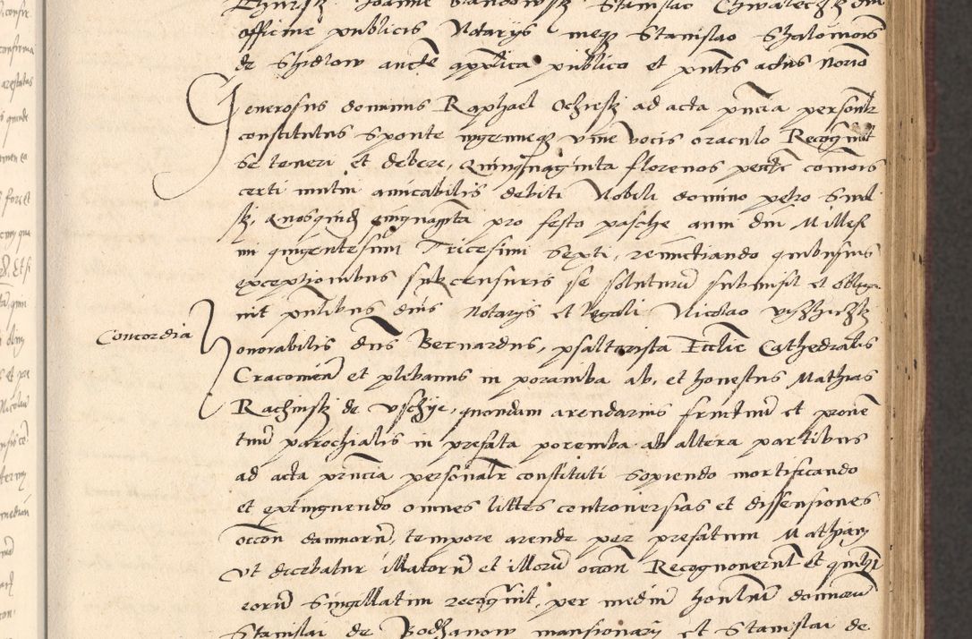 Zdjęcie nr 127 dla obiektu archiwalnego: Acta actorum, obligacionum sententiarumque tam interlocutoriarum quam diffinitivarum coram reverendo domino Thoma Roschnowsky canonico et officiali Cracoviensi generali ad annum Domini 1534, indicione septima, pontificatus sanctissimi in Christo patris domini et domini Clementis pape septimi, anno ipsius undecimo vel alias, ut dicitur vacante sede apostolica feliciter continuantur