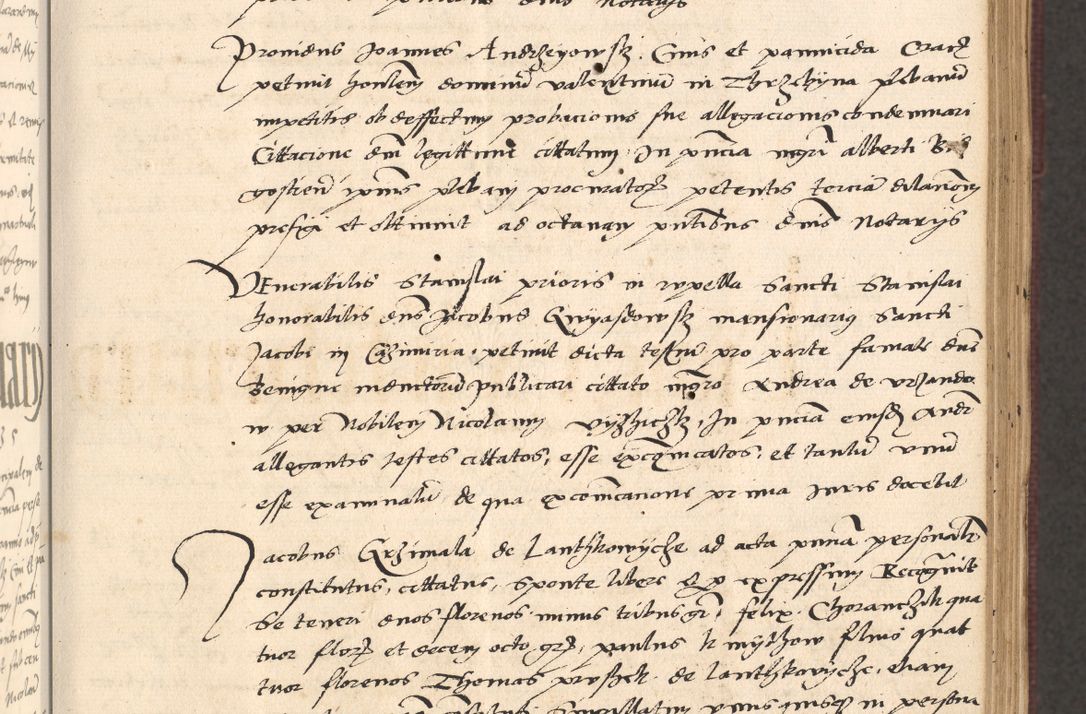 Zdjęcie nr 121 dla obiektu archiwalnego: Acta actorum, obligacionum sententiarumque tam interlocutoriarum quam diffinitivarum coram reverendo domino Thoma Roschnowsky canonico et officiali Cracoviensi generali ad annum Domini 1534, indicione septima, pontificatus sanctissimi in Christo patris domini et domini Clementis pape septimi, anno ipsius undecimo vel alias, ut dicitur vacante sede apostolica feliciter continuantur