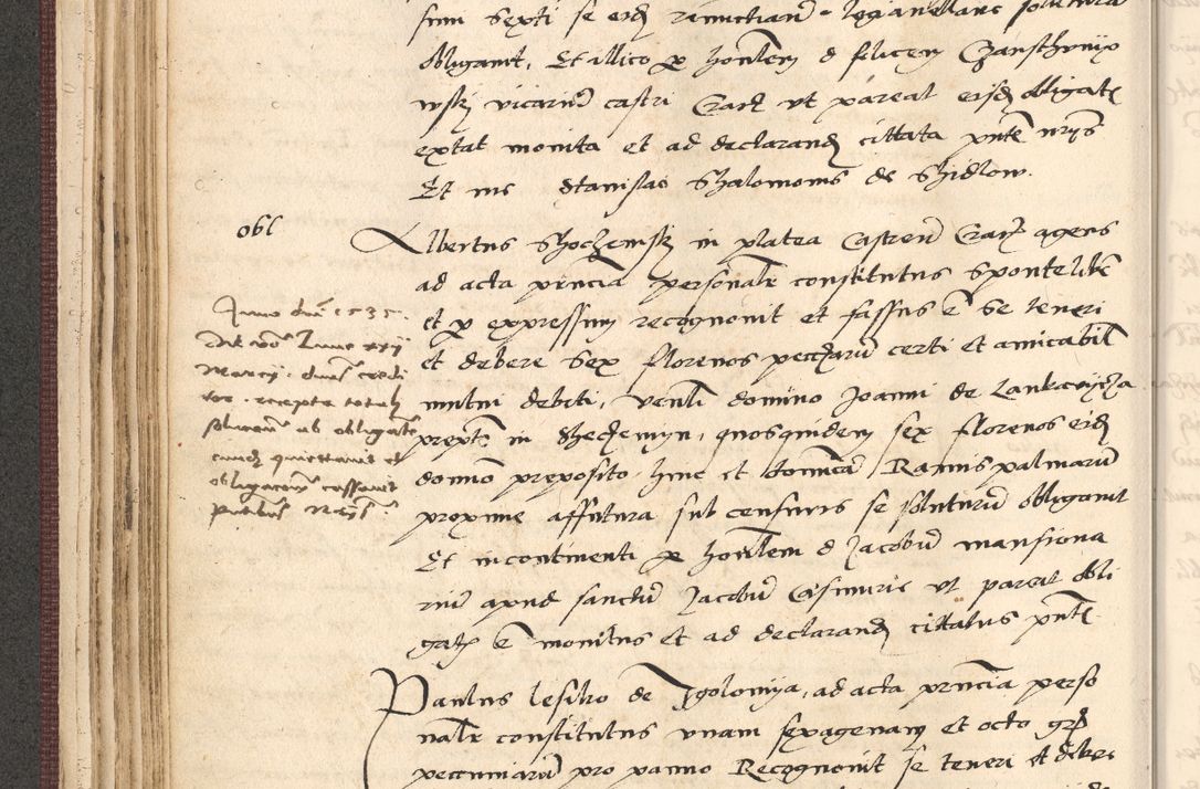 Zdjęcie nr 110 dla obiektu archiwalnego: Acta actorum, obligacionum sententiarumque tam interlocutoriarum quam diffinitivarum coram reverendo domino Thoma Roschnowsky canonico et officiali Cracoviensi generali ad annum Domini 1534, indicione septima, pontificatus sanctissimi in Christo patris domini et domini Clementis pape septimi, anno ipsius undecimo vel alias, ut dicitur vacante sede apostolica feliciter continuantur
