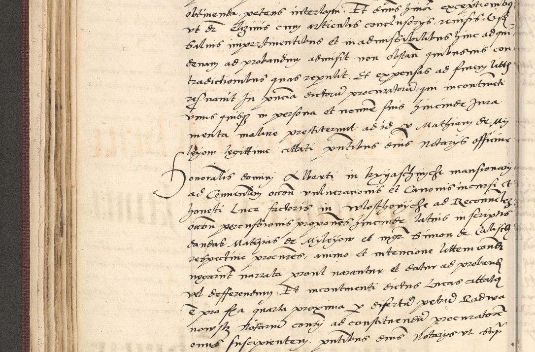 Zdjęcie nr 102 dla obiektu archiwalnego: Acta actorum, obligacionum sententiarumque tam interlocutoriarum quam diffinitivarum coram reverendo domino Thoma Roschnowsky canonico et officiali Cracoviensi generali ad annum Domini 1534, indicione septima, pontificatus sanctissimi in Christo patris domini et domini Clementis pape septimi, anno ipsius undecimo vel alias, ut dicitur vacante sede apostolica feliciter continuantur
