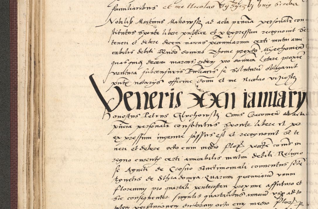 Zdjęcie nr 90 dla obiektu archiwalnego: Acta actorum, obligacionum sententiarumque tam interlocutoriarum quam diffinitivarum coram reverendo domino Thoma Roschnowsky canonico et officiali Cracoviensi generali ad annum Domini 1534, indicione septima, pontificatus sanctissimi in Christo patris domini et domini Clementis pape septimi, anno ipsius undecimo vel alias, ut dicitur vacante sede apostolica feliciter continuantur