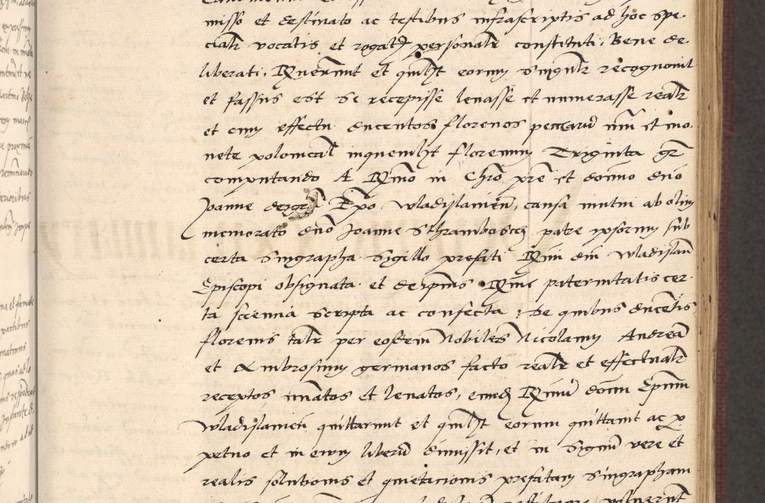 Zdjęcie nr 89 dla obiektu archiwalnego: Acta actorum, obligacionum sententiarumque tam interlocutoriarum quam diffinitivarum coram reverendo domino Thoma Roschnowsky canonico et officiali Cracoviensi generali ad annum Domini 1534, indicione septima, pontificatus sanctissimi in Christo patris domini et domini Clementis pape septimi, anno ipsius undecimo vel alias, ut dicitur vacante sede apostolica feliciter continuantur