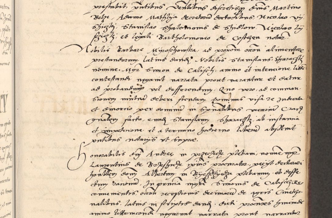 Zdjęcie nr 75 dla obiektu archiwalnego: Acta actorum, obligacionum sententiarumque tam interlocutoriarum quam diffinitivarum coram reverendo domino Thoma Roschnowsky canonico et officiali Cracoviensi generali ad annum Domini 1534, indicione septima, pontificatus sanctissimi in Christo patris domini et domini Clementis pape septimi, anno ipsius undecimo vel alias, ut dicitur vacante sede apostolica feliciter continuantur