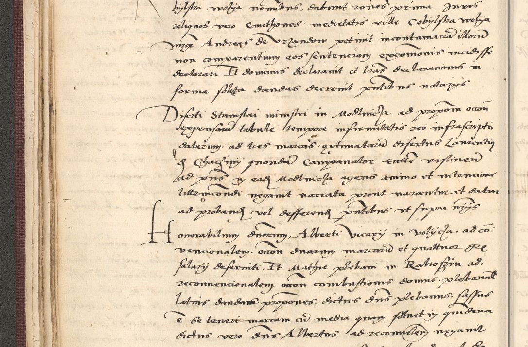 Zdjęcie nr 76 dla obiektu archiwalnego: Acta actorum, obligacionum sententiarumque tam interlocutoriarum quam diffinitivarum coram reverendo domino Thoma Roschnowsky canonico et officiali Cracoviensi generali ad annum Domini 1534, indicione septima, pontificatus sanctissimi in Christo patris domini et domini Clementis pape septimi, anno ipsius undecimo vel alias, ut dicitur vacante sede apostolica feliciter continuantur