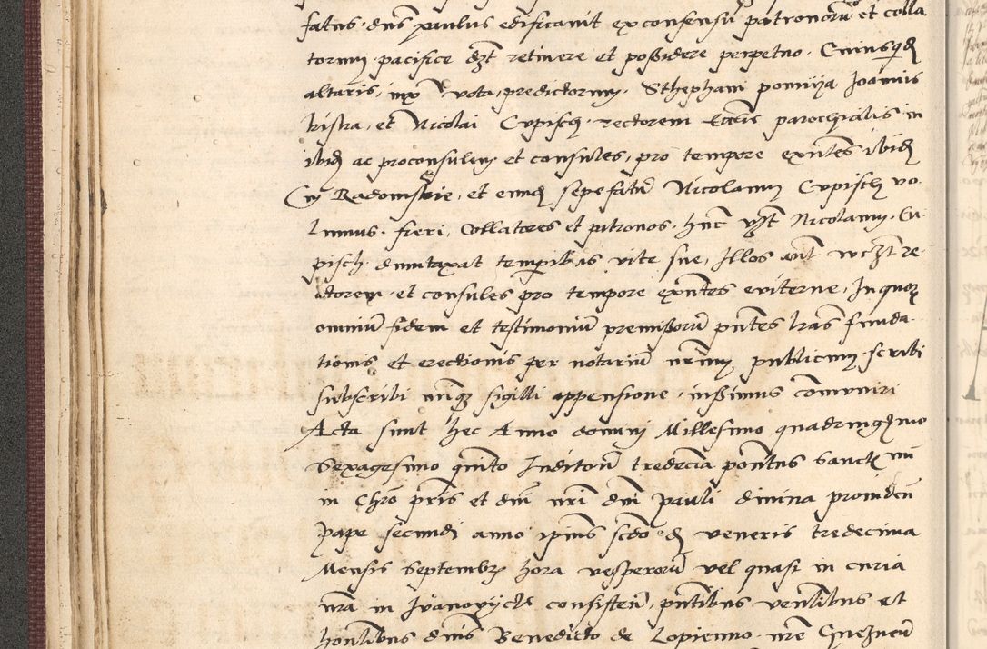 Zdjęcie nr 68 dla obiektu archiwalnego: Acta actorum, obligacionum sententiarumque tam interlocutoriarum quam diffinitivarum coram reverendo domino Thoma Roschnowsky canonico et officiali Cracoviensi generali ad annum Domini 1534, indicione septima, pontificatus sanctissimi in Christo patris domini et domini Clementis pape septimi, anno ipsius undecimo vel alias, ut dicitur vacante sede apostolica feliciter continuantur