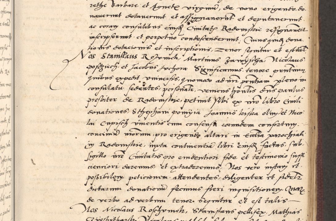 Zdjęcie nr 65 dla obiektu archiwalnego: Acta actorum, obligacionum sententiarumque tam interlocutoriarum quam diffinitivarum coram reverendo domino Thoma Roschnowsky canonico et officiali Cracoviensi generali ad annum Domini 1534, indicione septima, pontificatus sanctissimi in Christo patris domini et domini Clementis pape septimi, anno ipsius undecimo vel alias, ut dicitur vacante sede apostolica feliciter continuantur