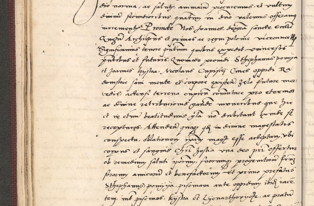 Zdjęcie nr 64 dla obiektu archiwalnego: Acta actorum, obligacionum sententiarumque tam interlocutoriarum quam diffinitivarum coram reverendo domino Thoma Roschnowsky canonico et officiali Cracoviensi generali ad annum Domini 1534, indicione septima, pontificatus sanctissimi in Christo patris domini et domini Clementis pape septimi, anno ipsius undecimo vel alias, ut dicitur vacante sede apostolica feliciter continuantur