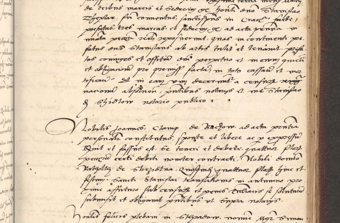 Zdjęcie nr 59 dla obiektu archiwalnego: Acta actorum, obligacionum sententiarumque tam interlocutoriarum quam diffinitivarum coram reverendo domino Thoma Roschnowsky canonico et officiali Cracoviensi generali ad annum Domini 1534, indicione septima, pontificatus sanctissimi in Christo patris domini et domini Clementis pape septimi, anno ipsius undecimo vel alias, ut dicitur vacante sede apostolica feliciter continuantur
