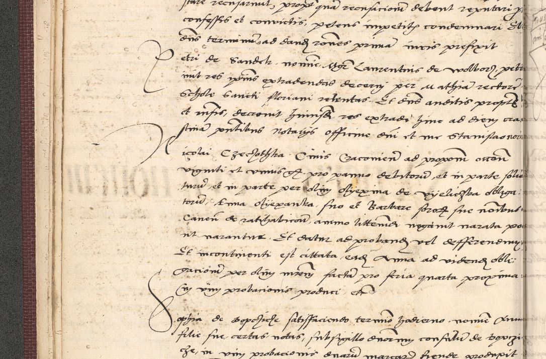 Zdjęcie nr 38 dla obiektu archiwalnego: Acta actorum, obligacionum sententiarumque tam interlocutoriarum quam diffinitivarum coram reverendo domino Thoma Roschnowsky canonico et officiali Cracoviensi generali ad annum Domini 1534, indicione septima, pontificatus sanctissimi in Christo patris domini et domini Clementis pape septimi, anno ipsius undecimo vel alias, ut dicitur vacante sede apostolica feliciter continuantur