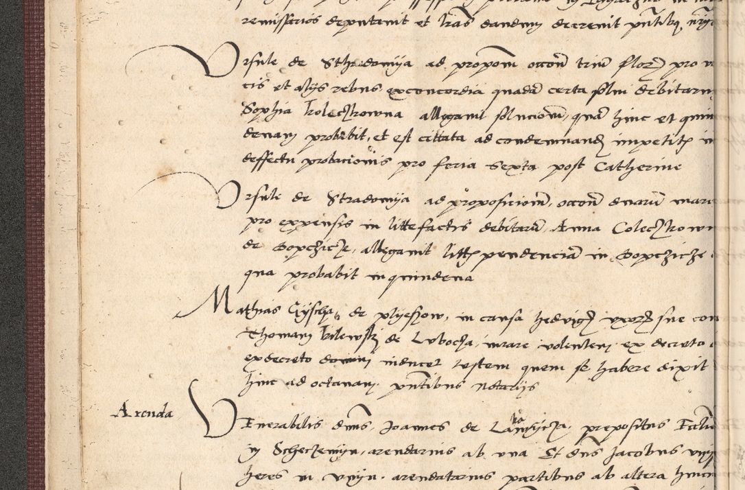 Zdjęcie nr 28 dla obiektu archiwalnego: Acta actorum, obligacionum sententiarumque tam interlocutoriarum quam diffinitivarum coram reverendo domino Thoma Roschnowsky canonico et officiali Cracoviensi generali ad annum Domini 1534, indicione septima, pontificatus sanctissimi in Christo patris domini et domini Clementis pape septimi, anno ipsius undecimo vel alias, ut dicitur vacante sede apostolica feliciter continuantur