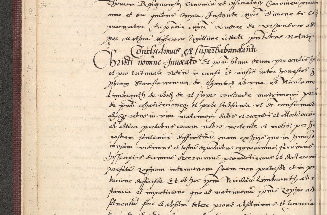 Zdjęcie nr 26 dla obiektu archiwalnego: Acta actorum, obligacionum sententiarumque tam interlocutoriarum quam diffinitivarum coram reverendo domino Thoma Roschnowsky canonico et officiali Cracoviensi generali ad annum Domini 1534, indicione septima, pontificatus sanctissimi in Christo patris domini et domini Clementis pape septimi, anno ipsius undecimo vel alias, ut dicitur vacante sede apostolica feliciter continuantur