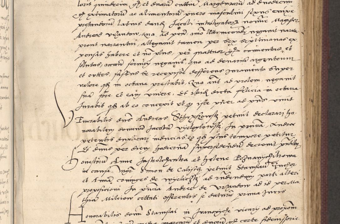 Zdjęcie nr 23 dla obiektu archiwalnego: Acta actorum, obligacionum sententiarumque tam interlocutoriarum quam diffinitivarum coram reverendo domino Thoma Roschnowsky canonico et officiali Cracoviensi generali ad annum Domini 1534, indicione septima, pontificatus sanctissimi in Christo patris domini et domini Clementis pape septimi, anno ipsius undecimo vel alias, ut dicitur vacante sede apostolica feliciter continuantur